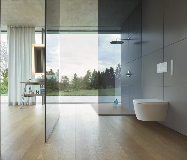 Duravit DuraSystem A2 spolplatta, beröringsfri, vit