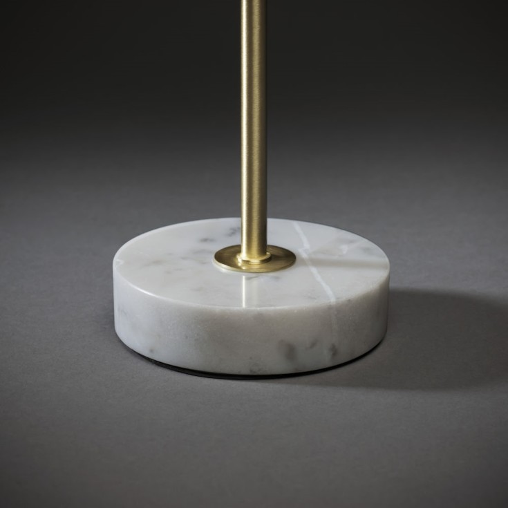 Konstsmide adventsstjärna med ljus, 45 cm, silver