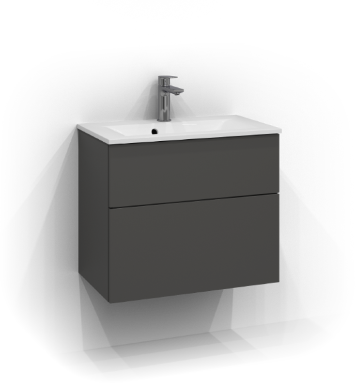 Svedbergs Munka håndvask, 60x35 cm, hvid