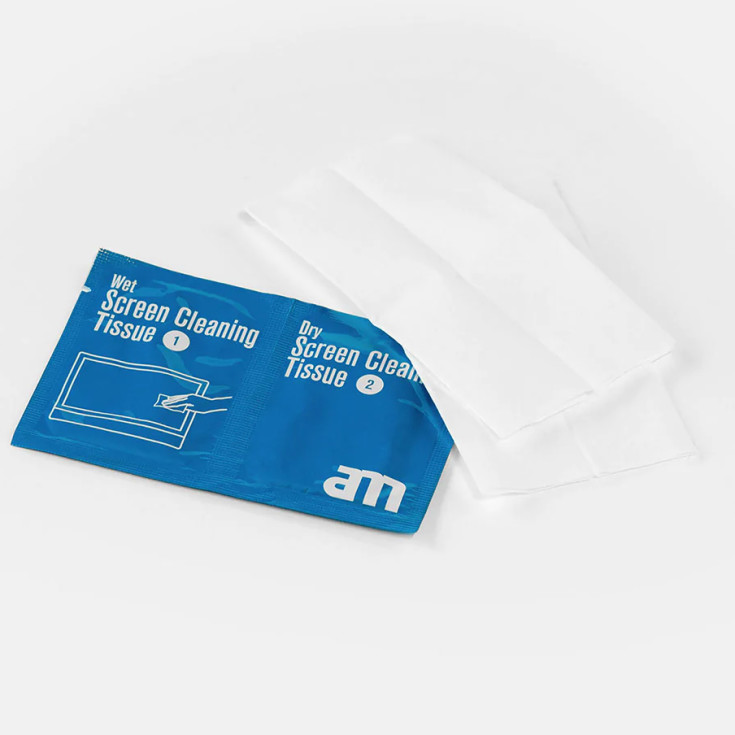 AM renseservietter til skærm, 10 stk.