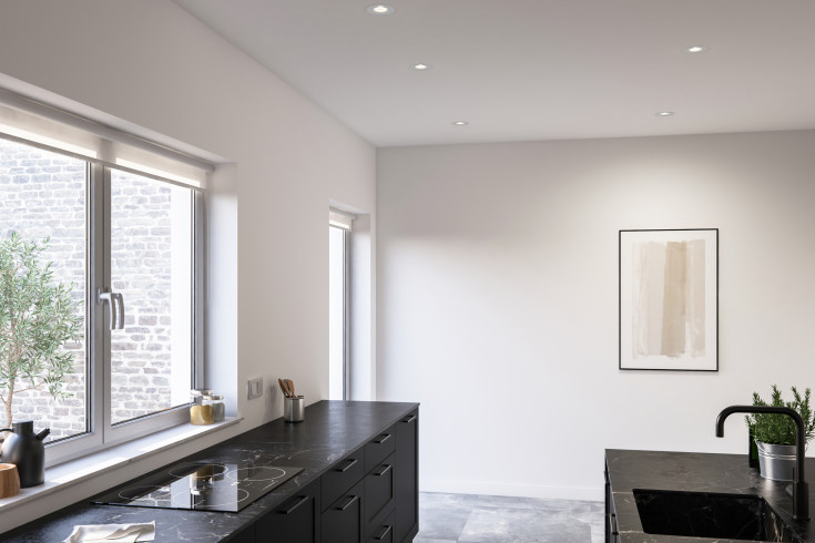 Nordlux Stake indbygningsspot, hvid