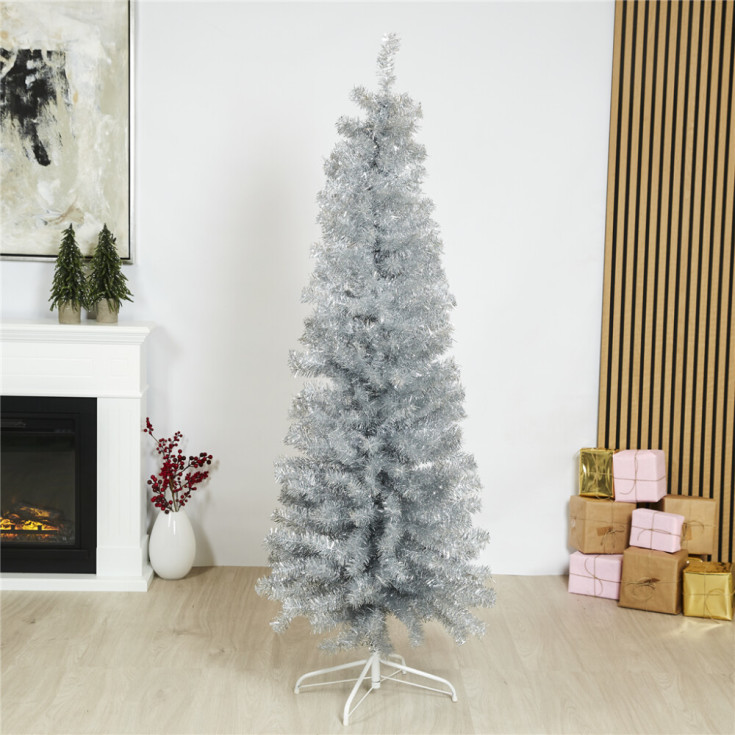 Nordic Winter plastgran, silver