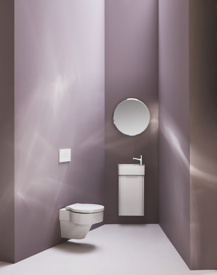 Laufen Val servant, 34x22 cm, høyre, hvit