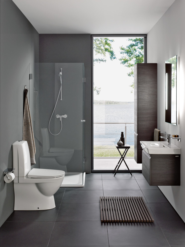 Laufen Pro N toilet, uden skyllekant, hvid