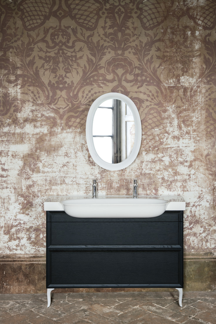 Laufen The New Classic tvättställ, 120x48 cm, vit