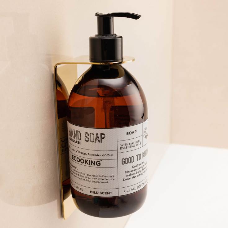 Lavabo Luna hållare till tvålpump, mässing