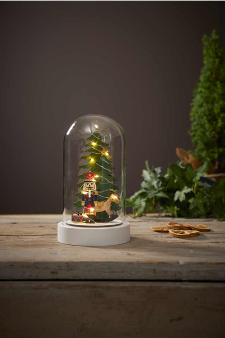 6 stk Star Trading nøddeknækker bordekoration, 1 stk.