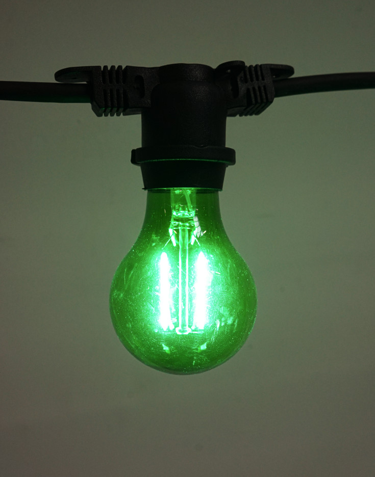 Sirius Samson glödlampa, grön