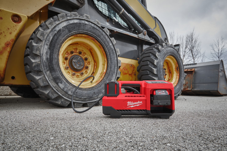 Milwaukee M18 BI luftpumpe, uten batteri
