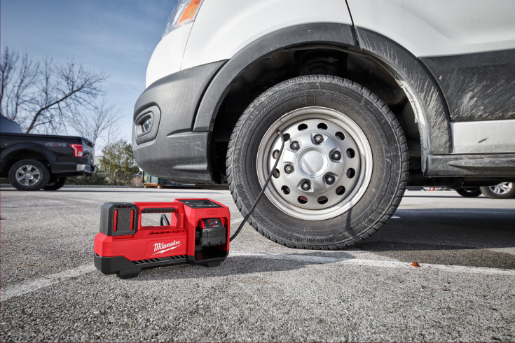 Milwaukee M18 BI luftpumpe, uten batteri