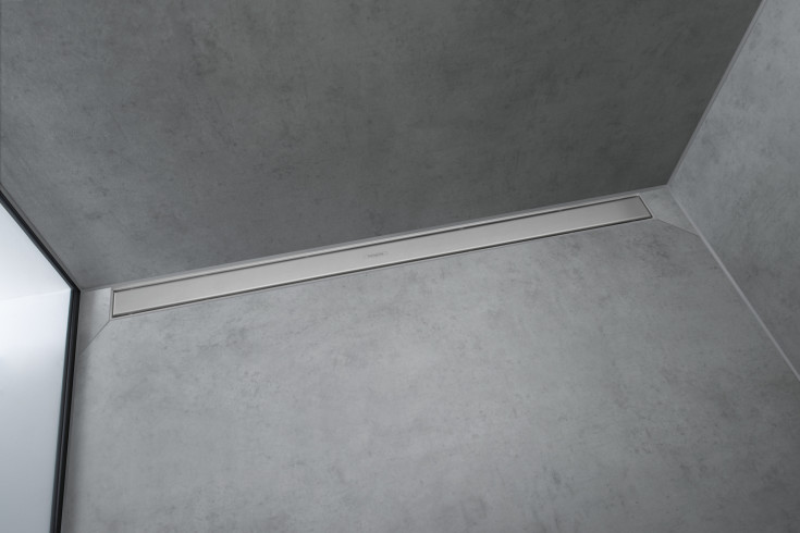 Hansgrohe Raindrain Match avløpsrenne, 900 mm, rustfritt stål