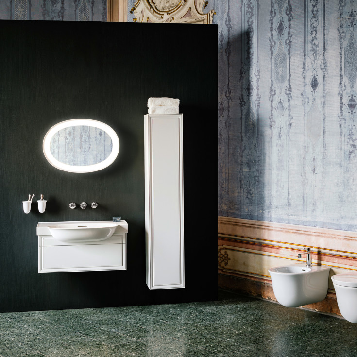 Laufen The New Classic underskåp, 77,6x31,6 cm, matt vit