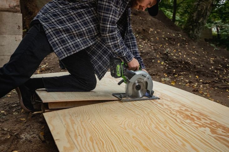 Greenworks cirkelsåg 24V, Ø184 mm, utan batteri