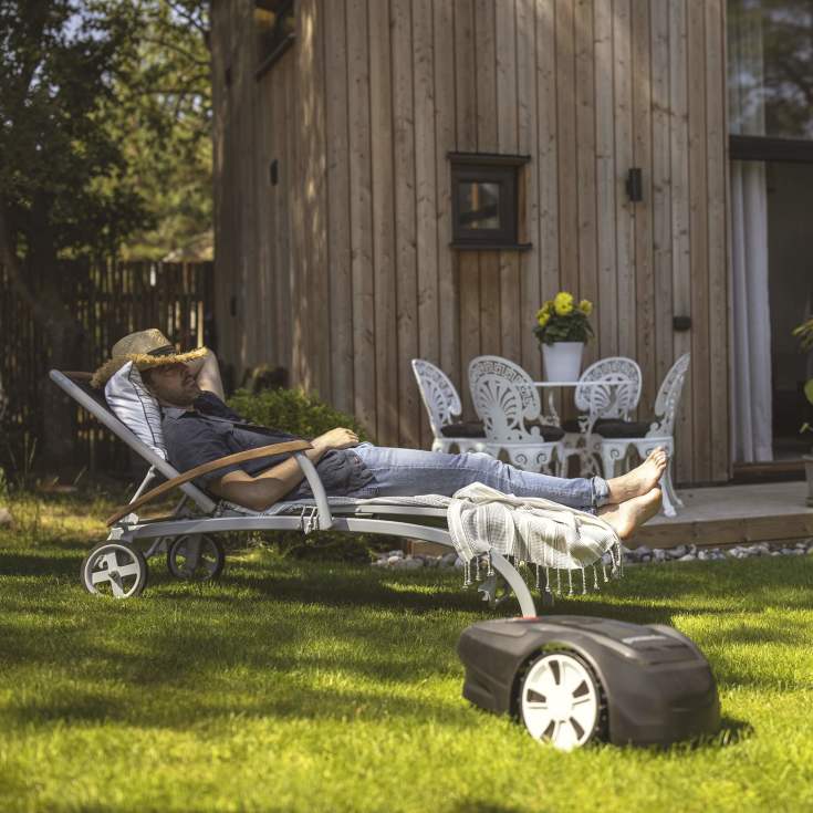 Greenworks optimow 7 robotgräsklippare, 750 m²