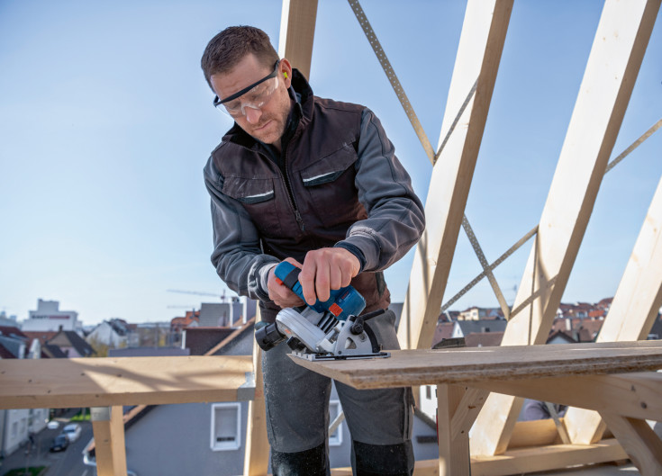 Bosch rundsav GKS 18V-57-2, solo, L-Boxx