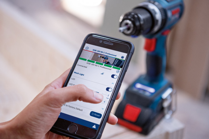 Bosch slagbormaskin GSB 18V-90 C, solo