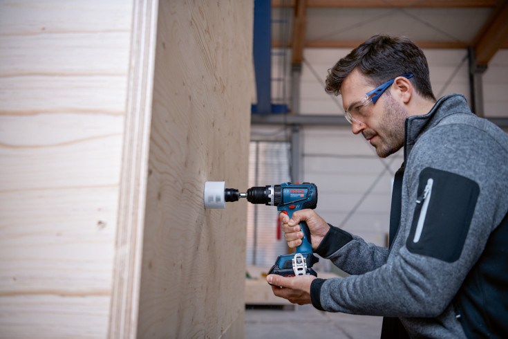 Bosch slagbormaskin GSB 18V-90 C, solo