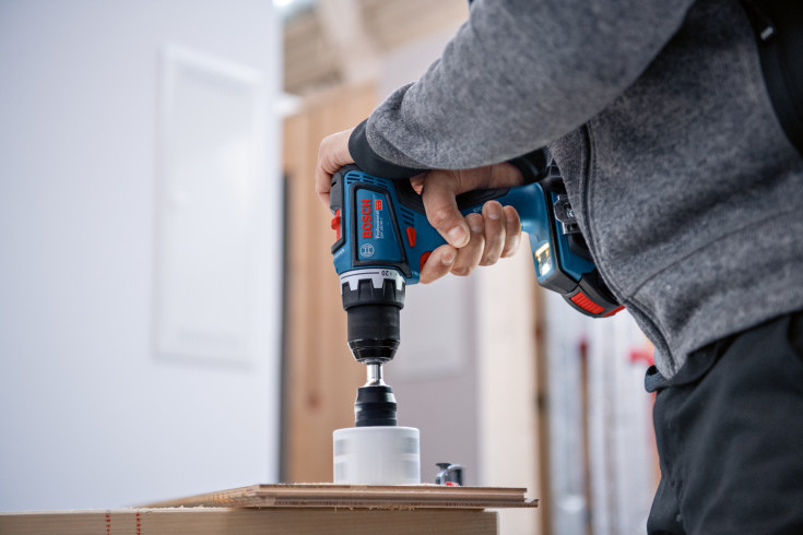 Bosch bore-/skruemaskine GSR 18V-90 C, solo