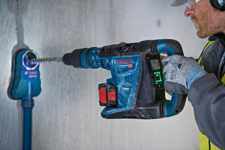 Bosch borehammer GBH 18V-40 C, SDS-max, solo, XL-Boxx
