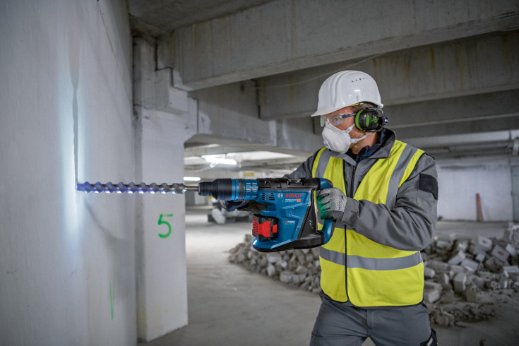 Bosch borehammer GBH 18V-40 C, SDS-max, solo, XL-Boxx