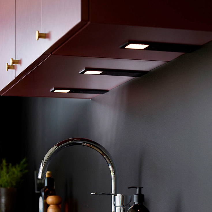 Loevschall Stella spot 3-kit m/on-off-dim - sort