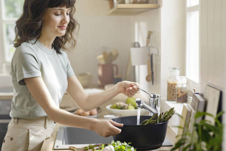 Hansgrohe Zesis M33 kjøkkenarmatur, krom