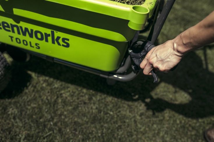 Greenworks selvgående trillebår 40V, uten batteri