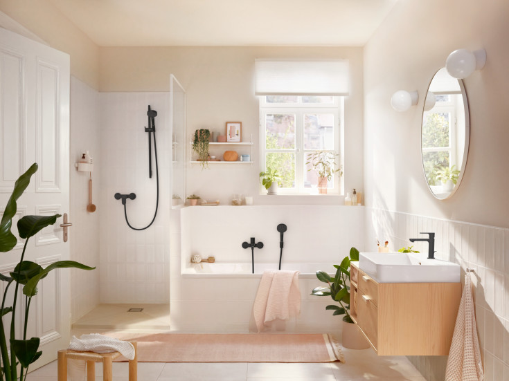 Hansgrohe Rebris S kararmatur, mat sort