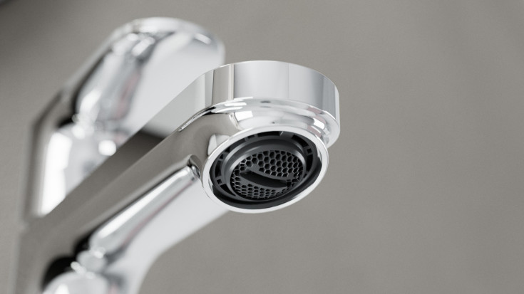Hansgrohe Rebris S 110 tvättställsblandare, krom