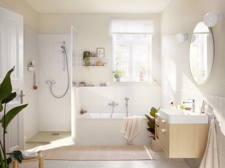 Hansgrohe Rebris S brusearmatur, krom