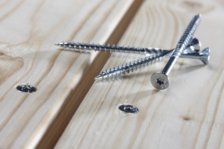 Spånskiveskruv 4,5 x 40 mm, 500 stk