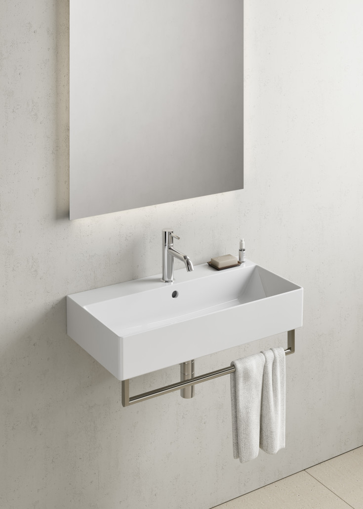 GSI Kube X håndvask, 60x37 cm, hvid