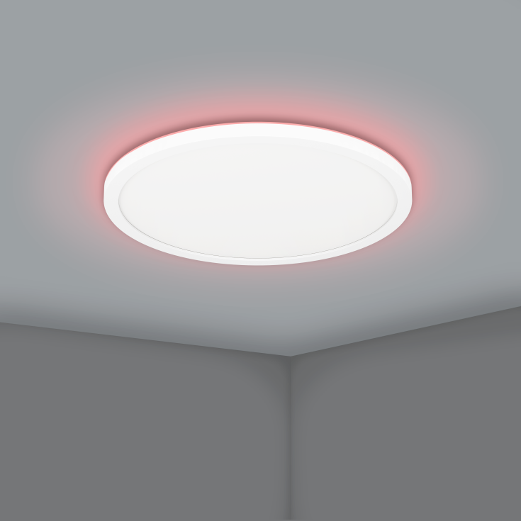 Eglo Z Rovito plafond, hvid, Ø29 cm