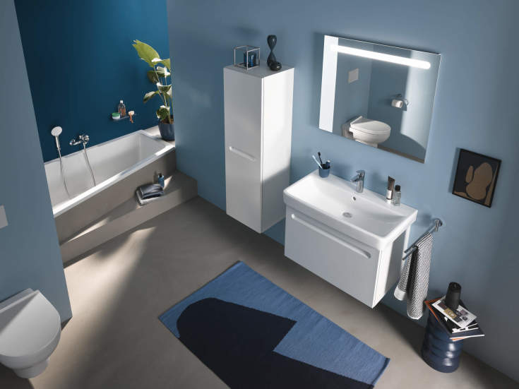 Duravit No.1 møbelservant, 80x46 cm, hvit