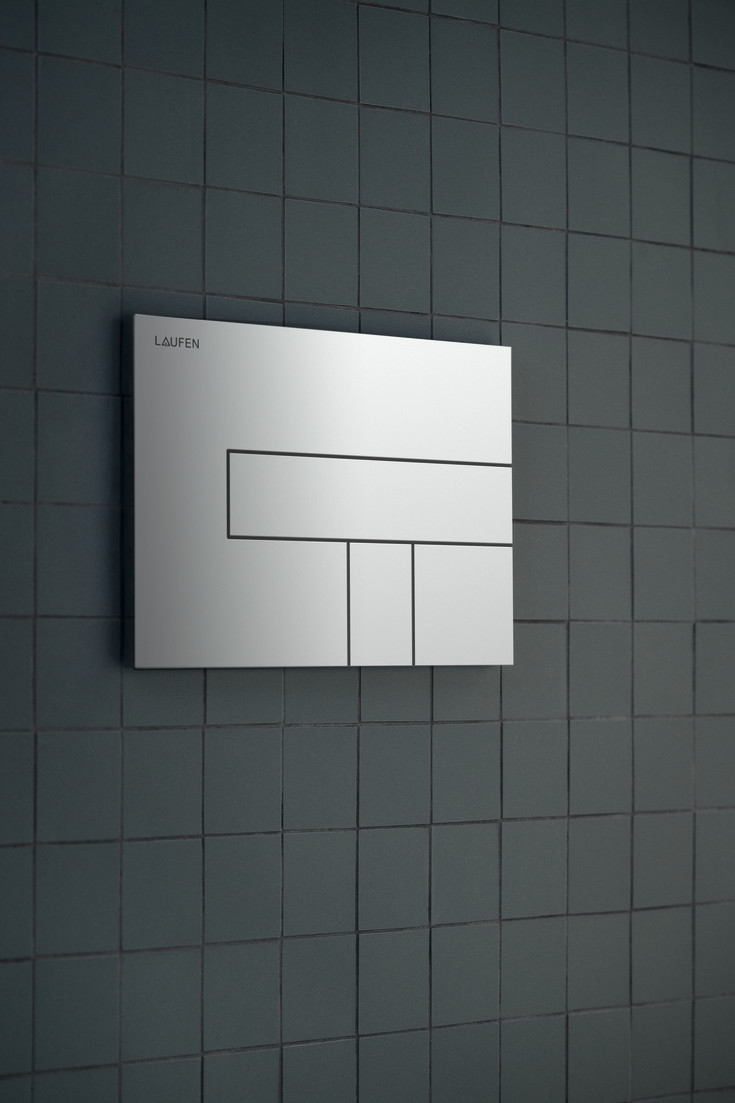 Laufen Lis AW100 spolplatta, krom