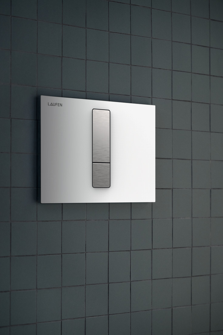 Laufen Lis AW102 betjeningsplade, hvid