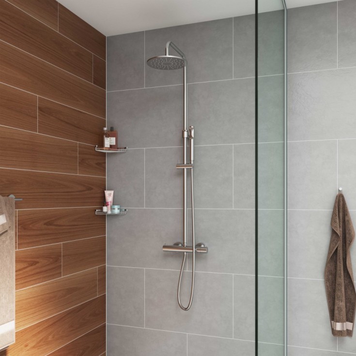 Lavabo Argo dusjsett, krom