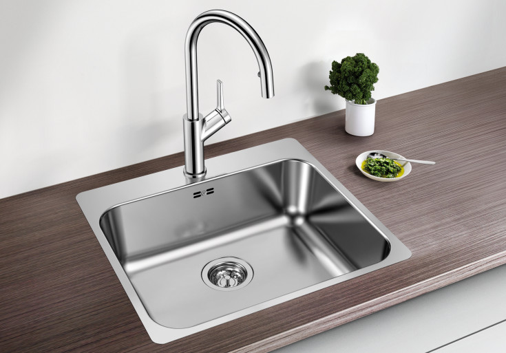 Blanco Supra 500 IF/A UX diskbänk, 54x50 cm, rostfritt stål