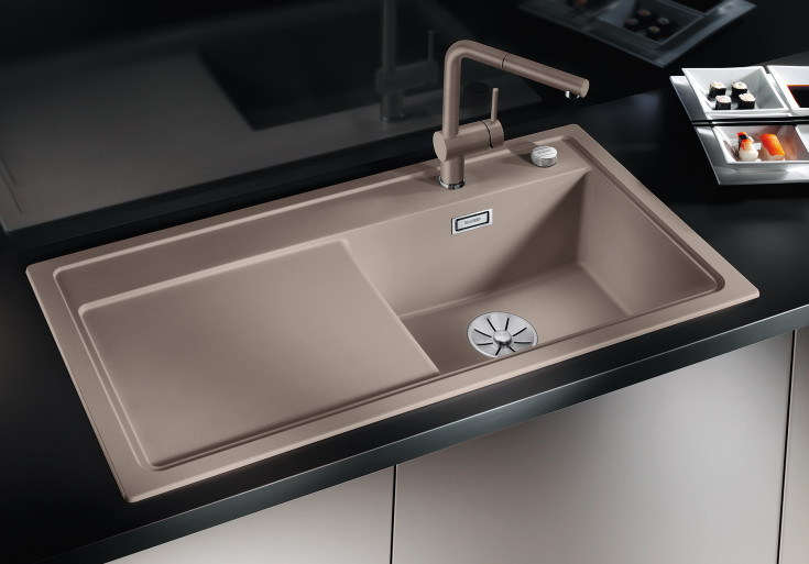 Blanco Zenar XL 6S MXI diskbänk, 100x51 cm, beige