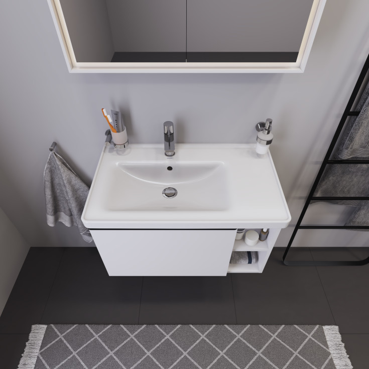 Duravit D-Neo underskåp, 78,4x45,2 cm, matt vit