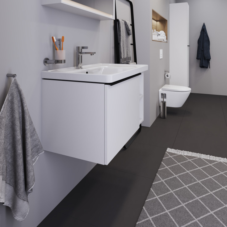 Duravit D-Neo underskåp, 78,4x45,2 cm, matt vit
