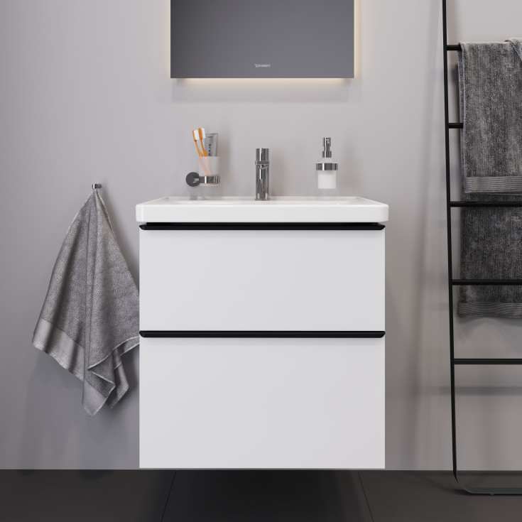 Duravit D-Neo møbelpakke, 65x48 cm, matt hvit