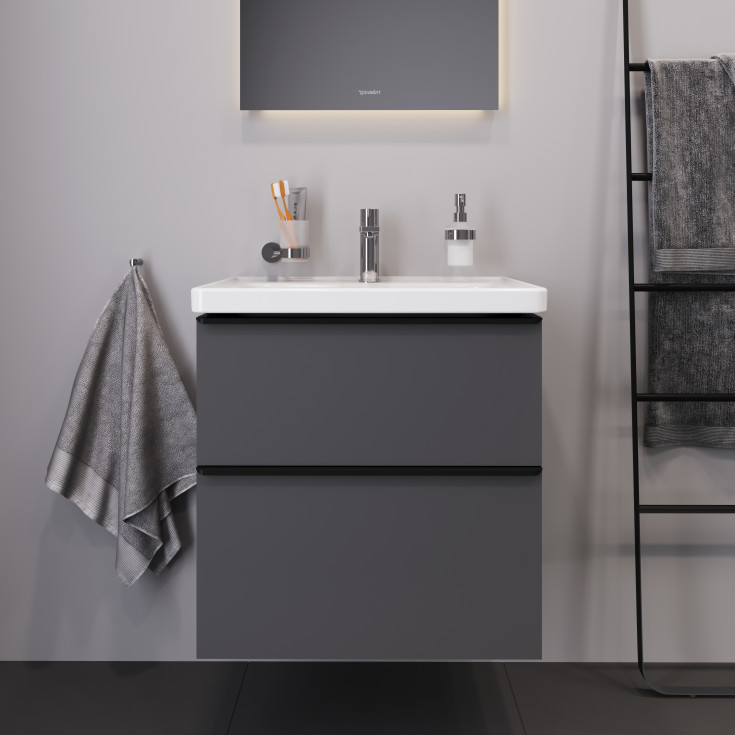 Duravit D-Neo möbelpaket 65x48 cm, matt grå