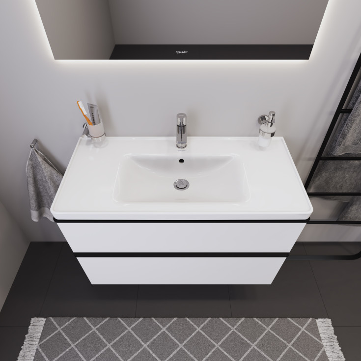 Duravit D-Neo møbelpakke, 100x48 cm, matt hvit