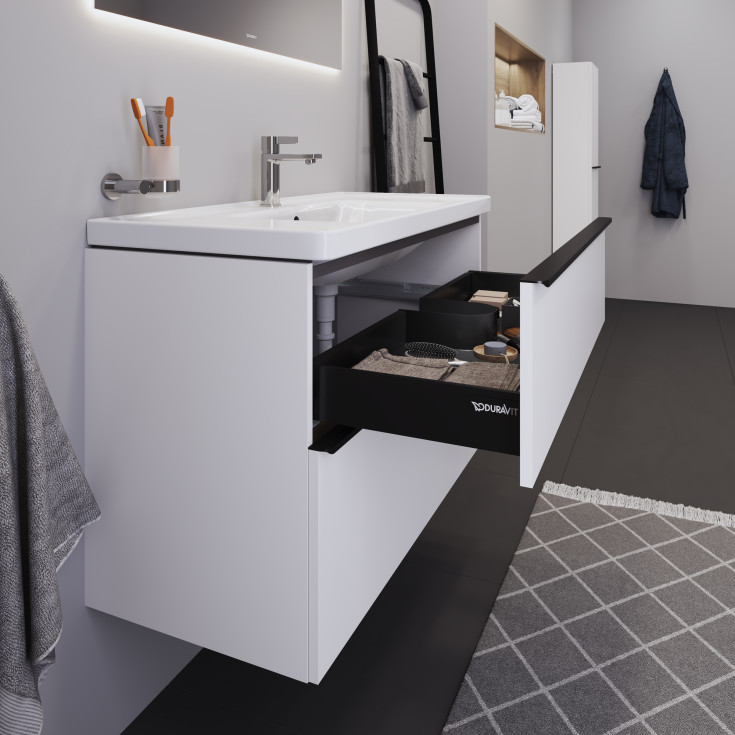 Duravit D-Neo møbelpakke, 100x48 cm, matt hvit