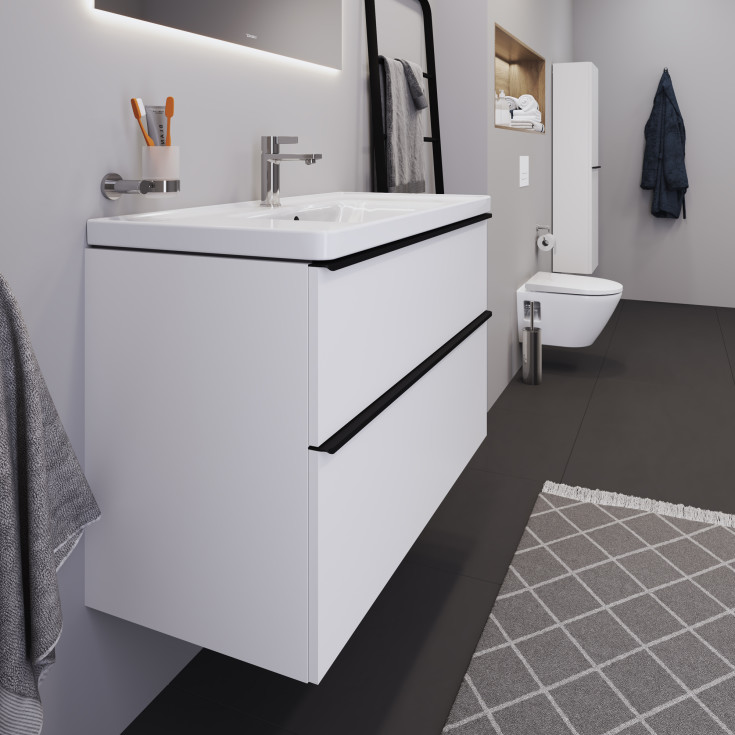 Duravit D-Neo møbelpakke, 100x48 cm, matt hvit