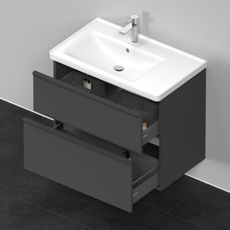 Duravit D-Neo underskåp, 78,4x45,2 cm, matt grå