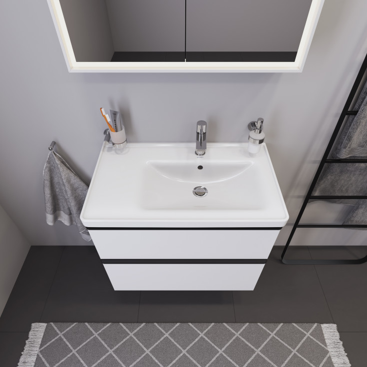 Duravit D-Neo underskåp, 78,4x45,2 cm, matt vit