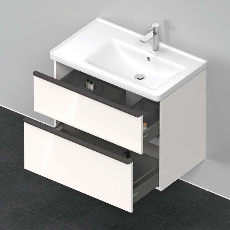 Duravit D-Neo servantskap, 78,4x45,2 cm, høyglans hvit