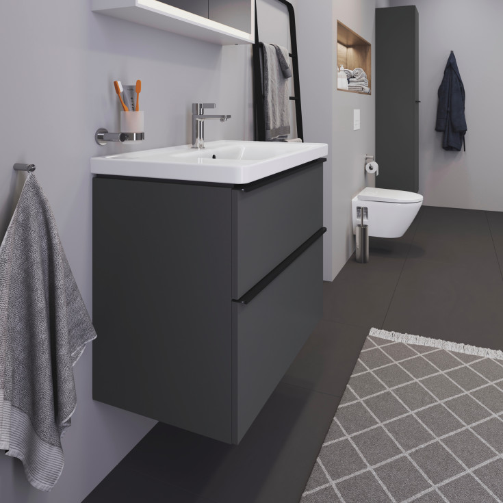 Duravit D-Neo underskåp, 78,4x45,2 cm, matt grå